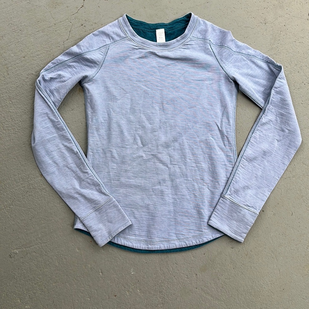 Ivivva Girls Long Sleeve Shirt Reversible 12